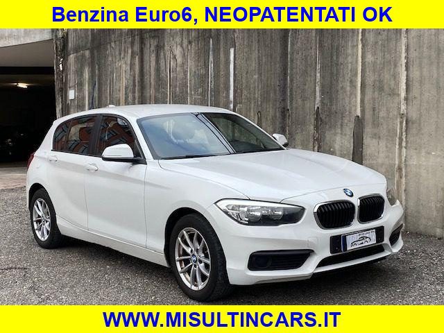 BMW 116 Bianco metallizzato