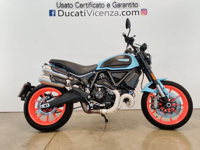 DUCATI Scrambler 1100 Blu pastello