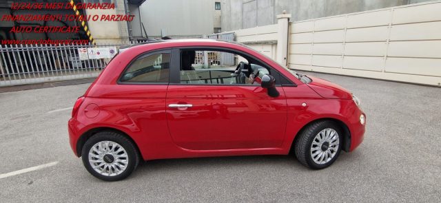 FIAT 500 Rosso pastello
