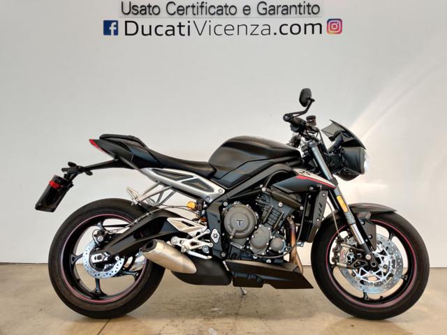 TRIUMPH Street Triple 765 Nero pastello
