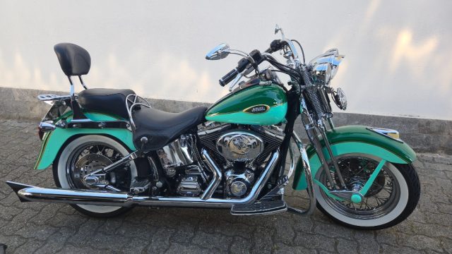 HARLEY-DAVIDSON 1450 Heritage Softail Springer Verde pastello