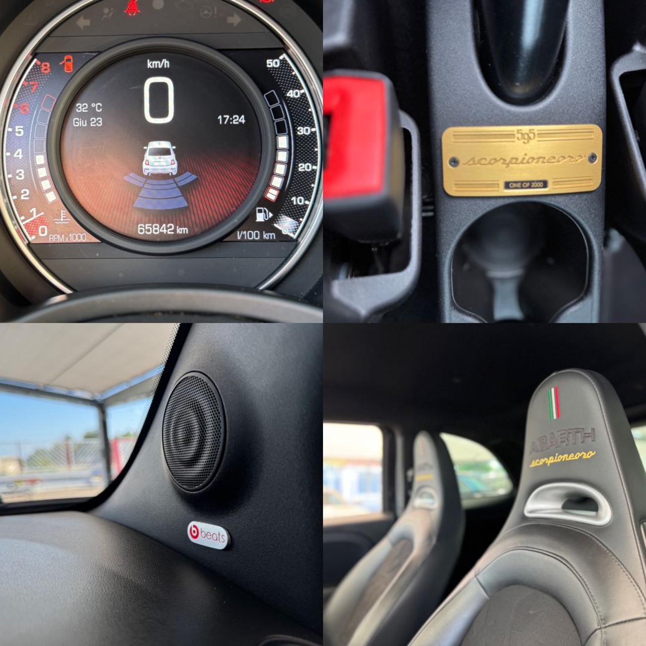 ABARTH 595 1.4 Turbo T-Jet 165cv Scorpioneoro - 10