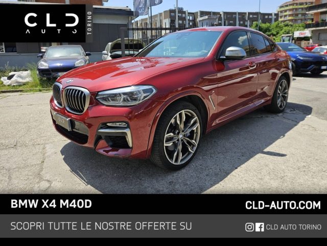 BMW X4 Rosso metallizzato