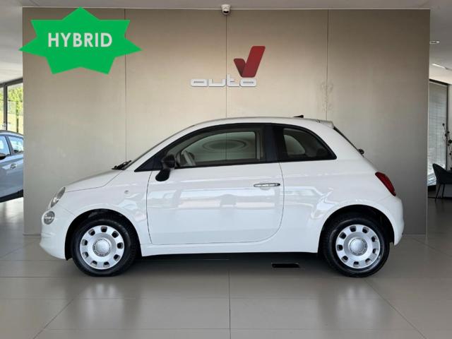FIAT 500 Bianco Gelato pastello