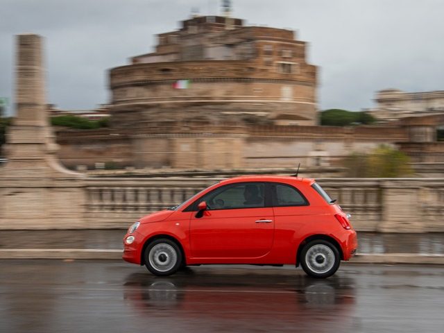 FIAT 500 Blu dipinto di blu metallizzato
