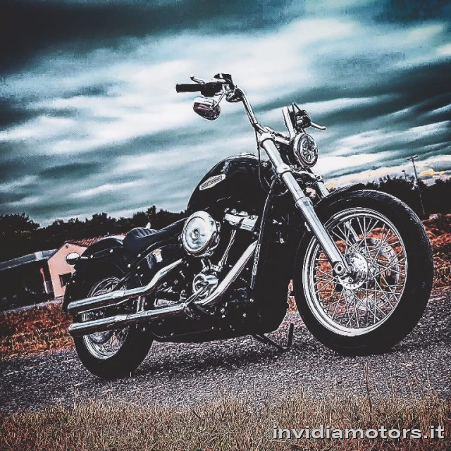 HARLEY-DAVIDSON Softail Standard Nero pastello