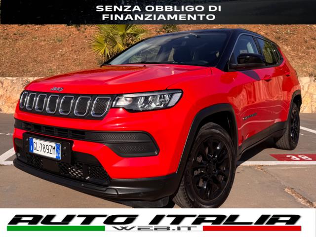 JEEP Compass ROSSO - TETTO NERO metallizzato