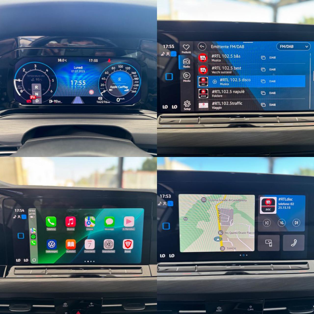 VOLKSWAGEN Golf 2.0 TDI 150cv DSG Style (Led/App/Navi) - 10