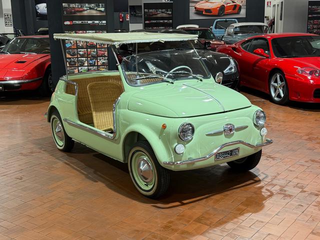 FIAT 500 verde menta pastello