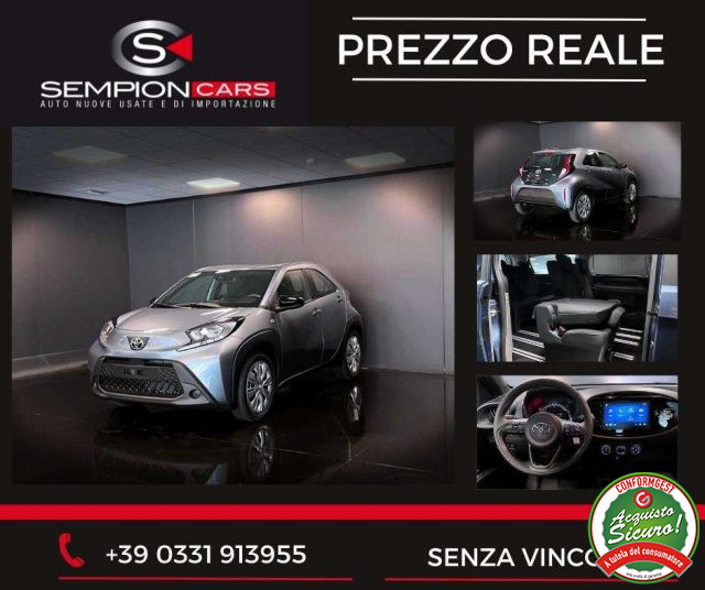 TOYOTA Aygo X Argento pastello