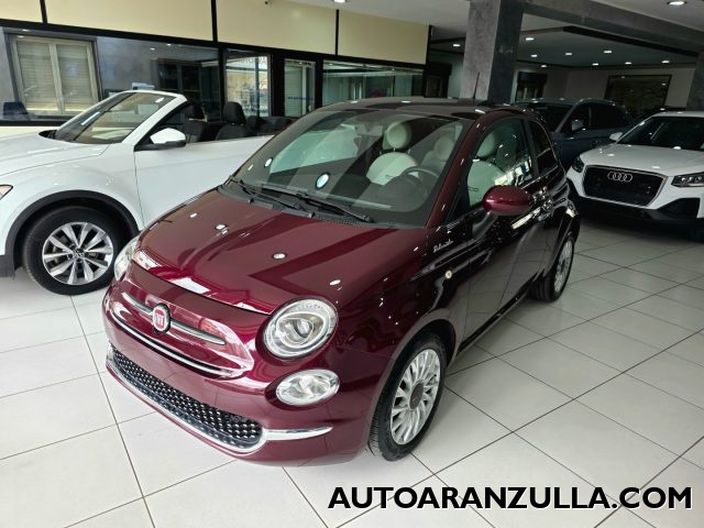 FIAT 500 Bordeaux metallizzato