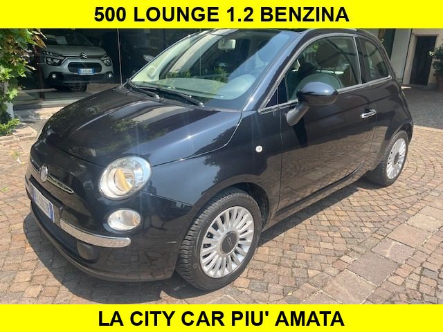FIAT 500 Nero pastello