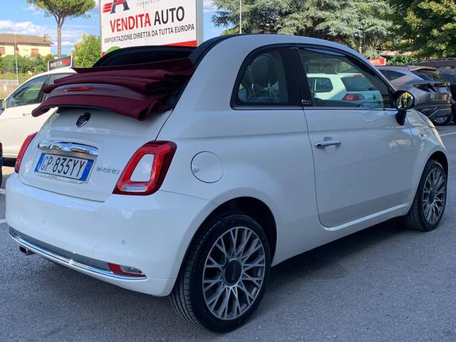 FIAT 500C Bianco metallizzato