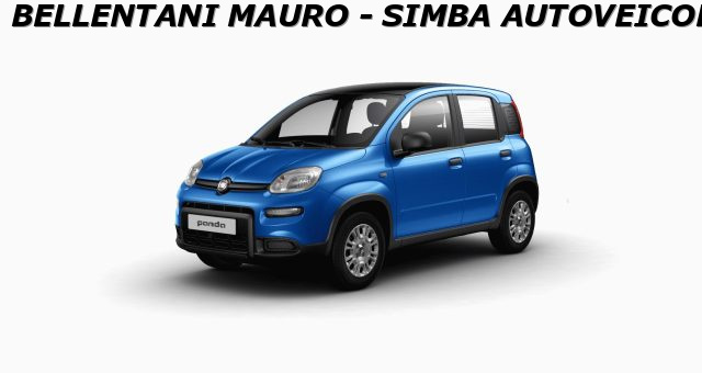 FIAT Panda Bicolore Blu Italia - Tetto nero metallizzato