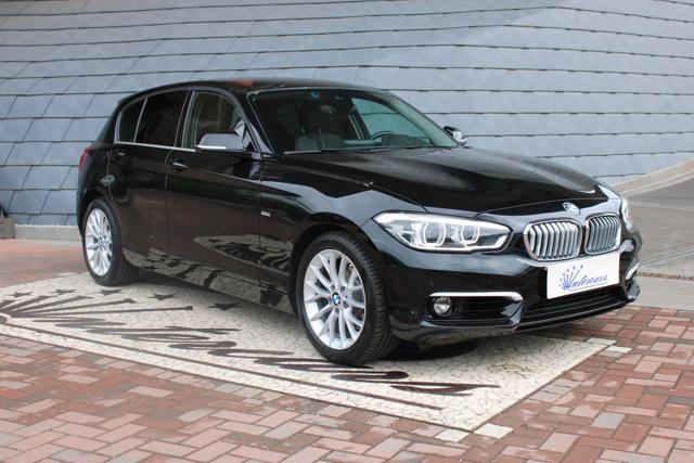 BMW 118 Nero pastello