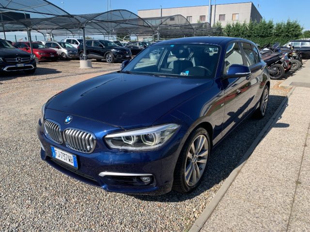 BMW 118 Blu metallizzato