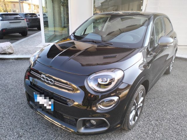 FIAT 500X Nero Cinema pastello