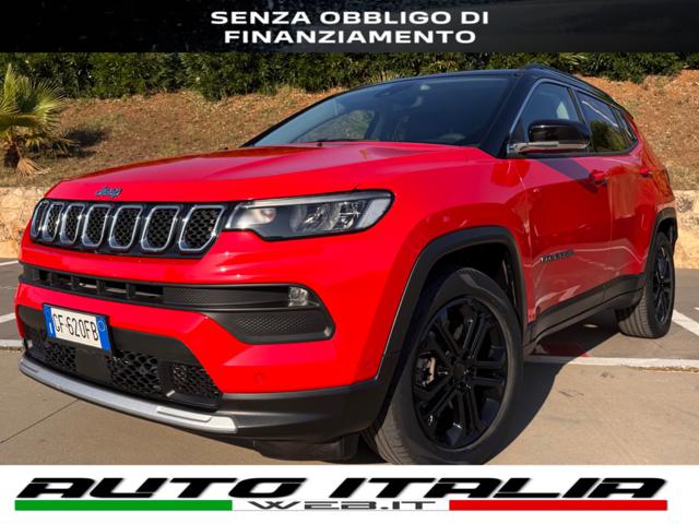 JEEP Compass ROSSO - TETTO NERO pastello