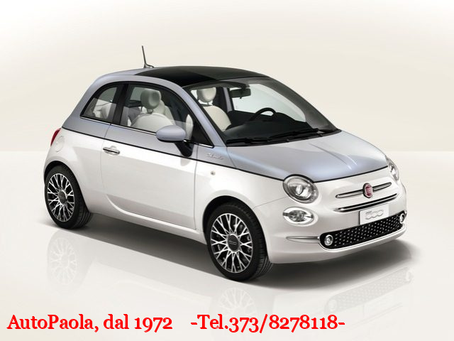 FIAT 500 Bianco pastello
