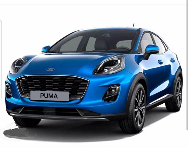 FORD Puma Azzurro metallizzato