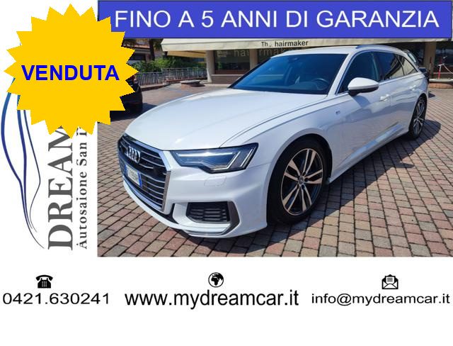 AUDI A6 Bianco metallizzato