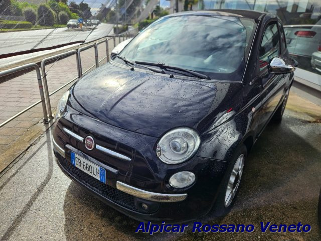 FIAT 500 Nero pastello