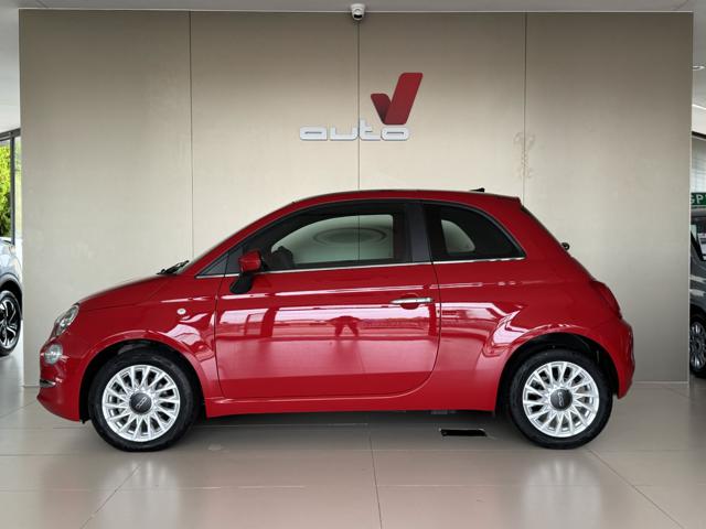 FIAT 500 Rosso Passione pastello