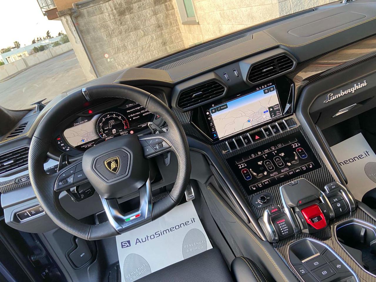LAMBORGHINI Urus 4.0 V8 TETTO-CERCHI 23PACK CARBONIO-BANG&OLUFSEN - 25