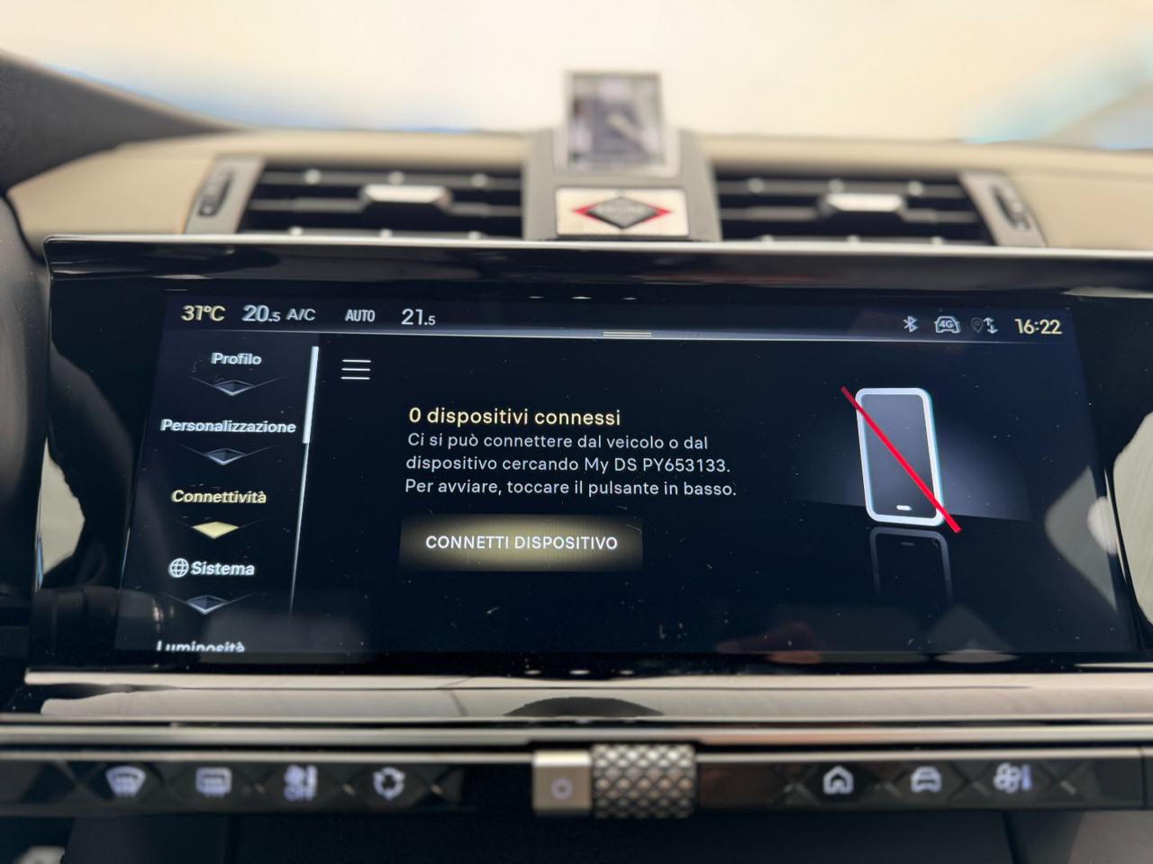 DS AUTOMOBILES DS 7 BlueHDi 130cv Esprit de Voyage (Pelle Beige/Full) - 18