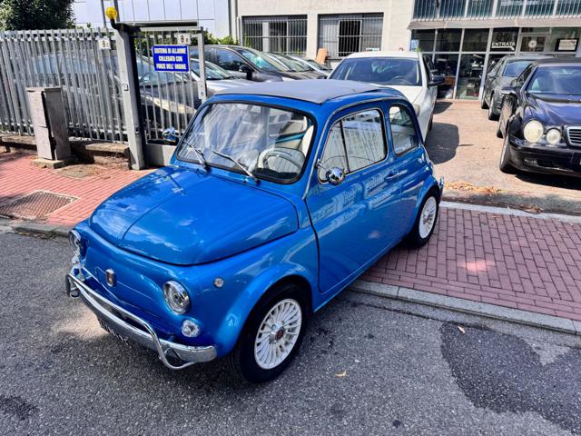 FIAT 500 Blu metallizzato