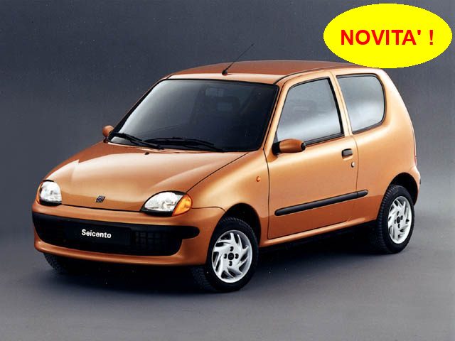 FIAT Seicento Argento metallizzato