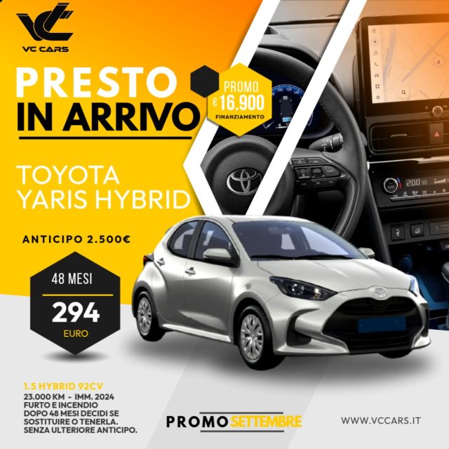 TOYOTA Yaris Grigio metallizzato