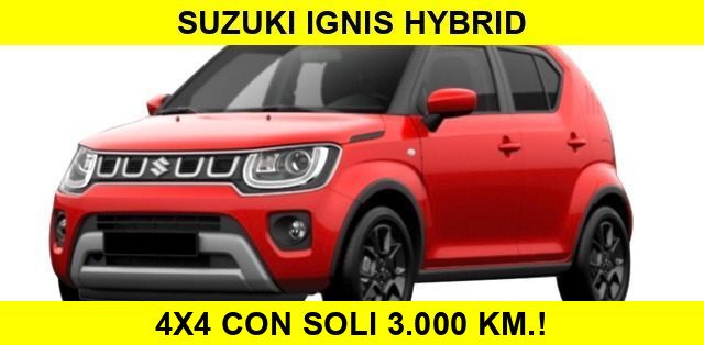 SUZUKI Ignis Rosso metallizzato