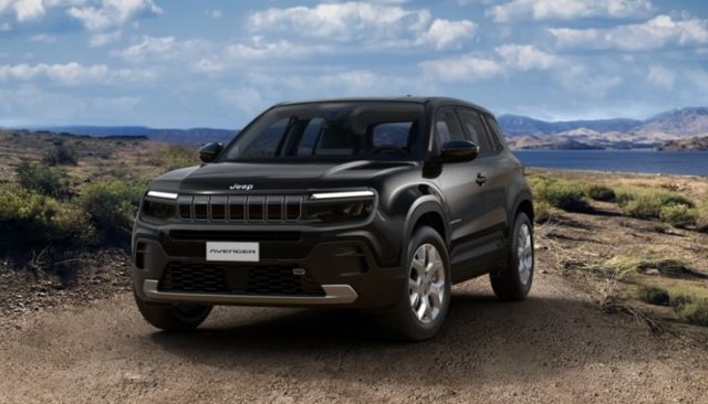 JEEP Avenger Nero pastello