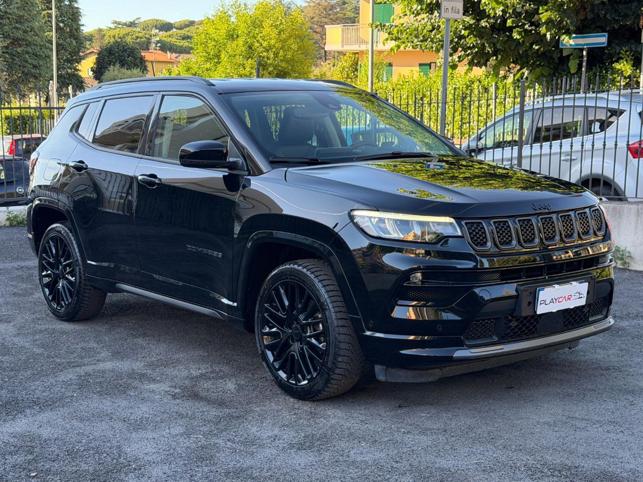 JEEP Compass 1.5 TURBO T4 130 CV MHEV S TOT.BLACK +R.CAM+PELLE! - 3