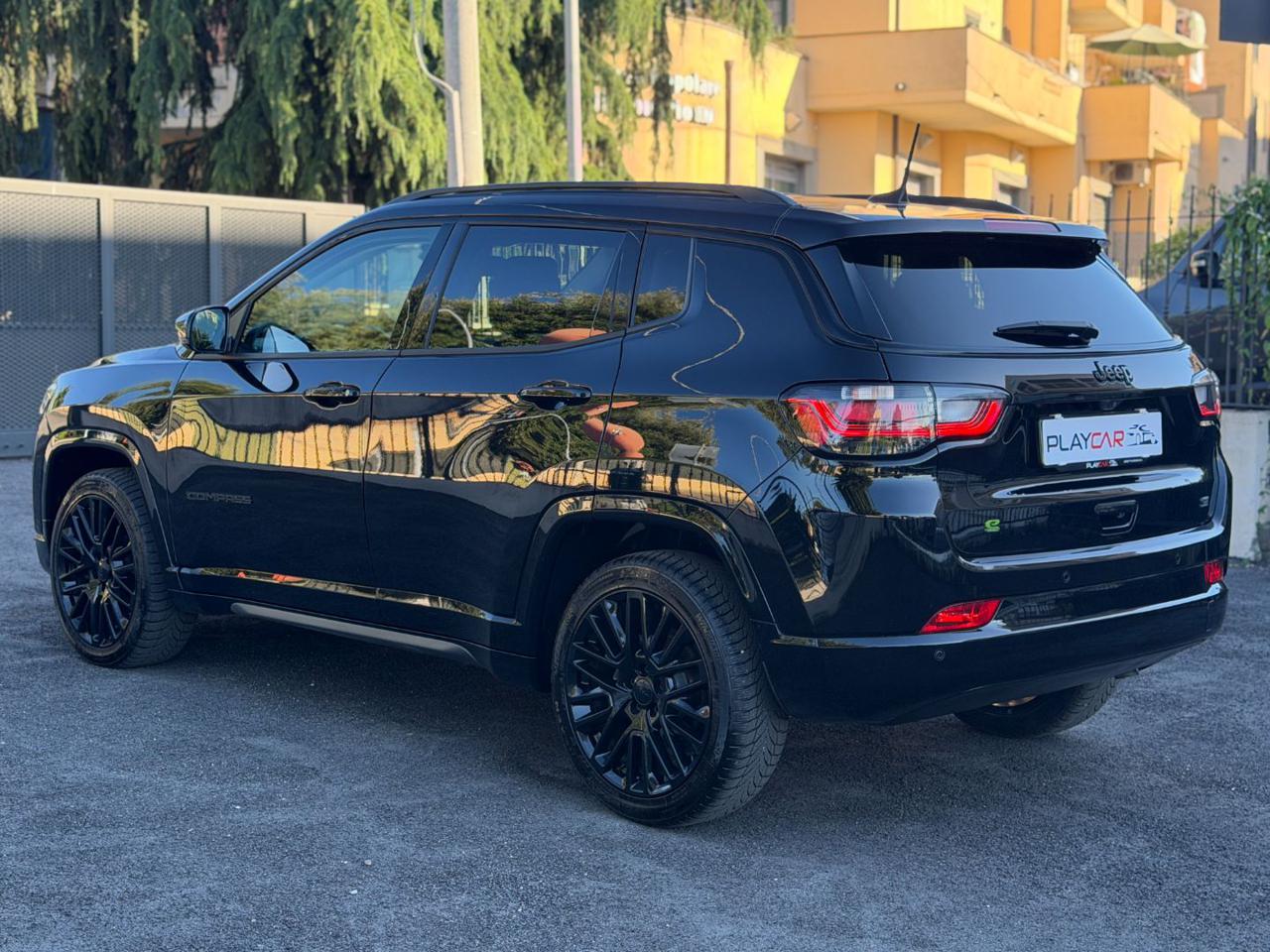 JEEP Compass 1.5 TURBO T4 130 CV MHEV S TOT.BLACK +R.CAM+PELLE! - 4
