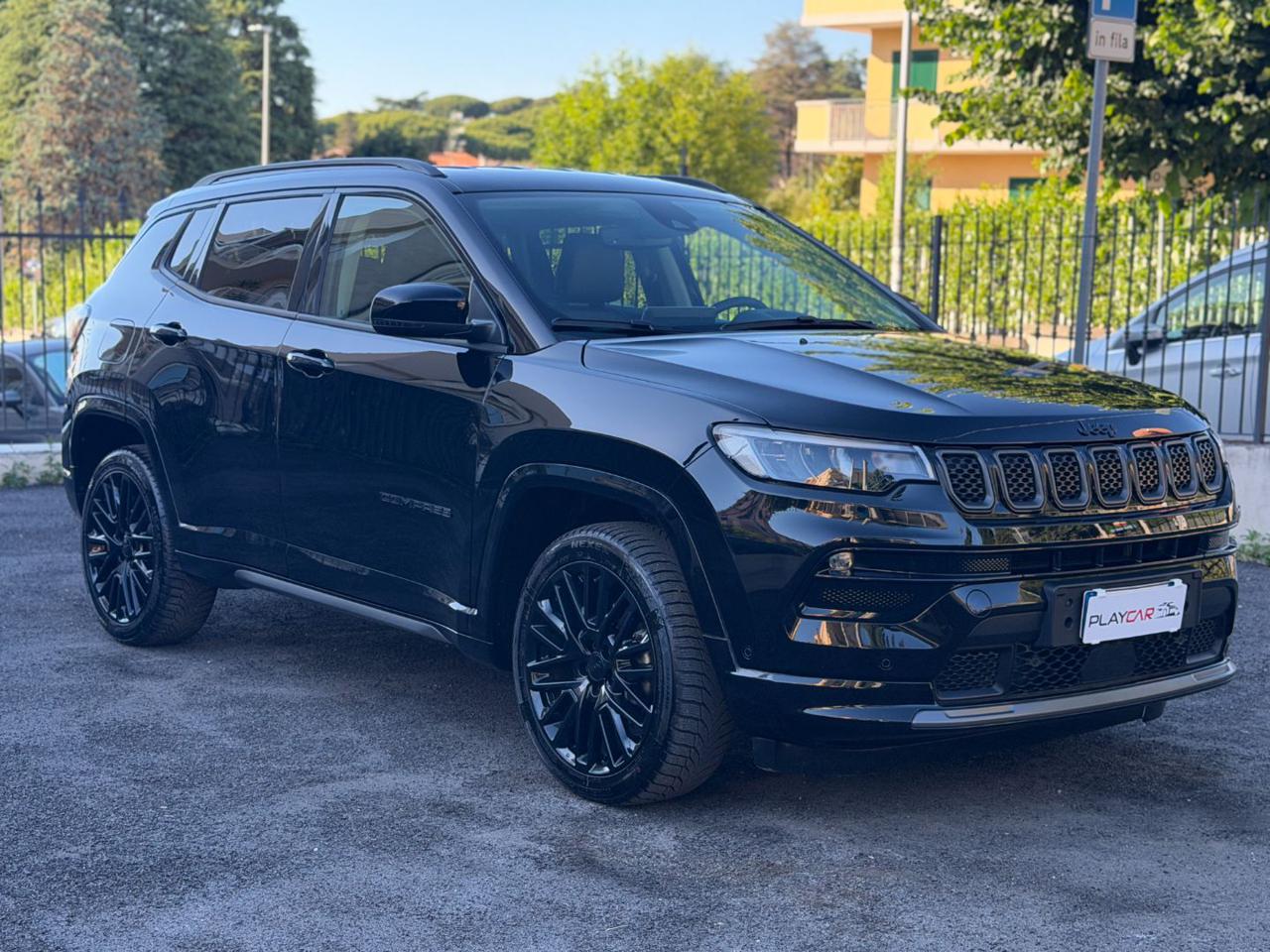 JEEP Compass 1.5 TURBO T4 130 CV MHEV S TOT.BLACK +R.CAM+PELLE! - 3
