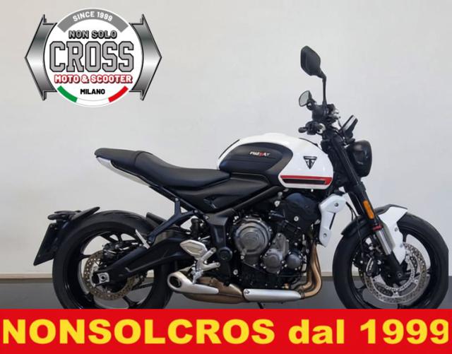 TRIUMPH Trident 660 Bianco metallizzato