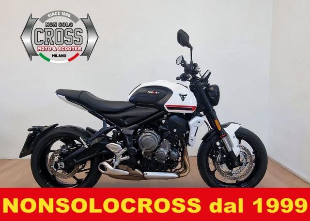 TRIUMPH Trident 660 Bianco metallizzato