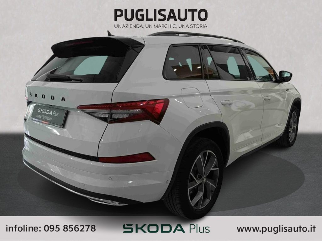 SKODA Kodiaq 2.0 TDI EVO SCR DSG 7 posti Sportline - 4