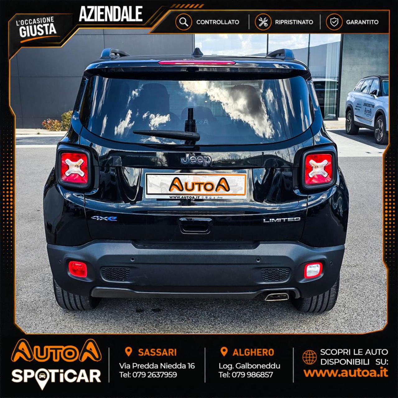 JEEP Renegade 1.3 T4 190CV PHEV 4xe AT6 Limited - 6