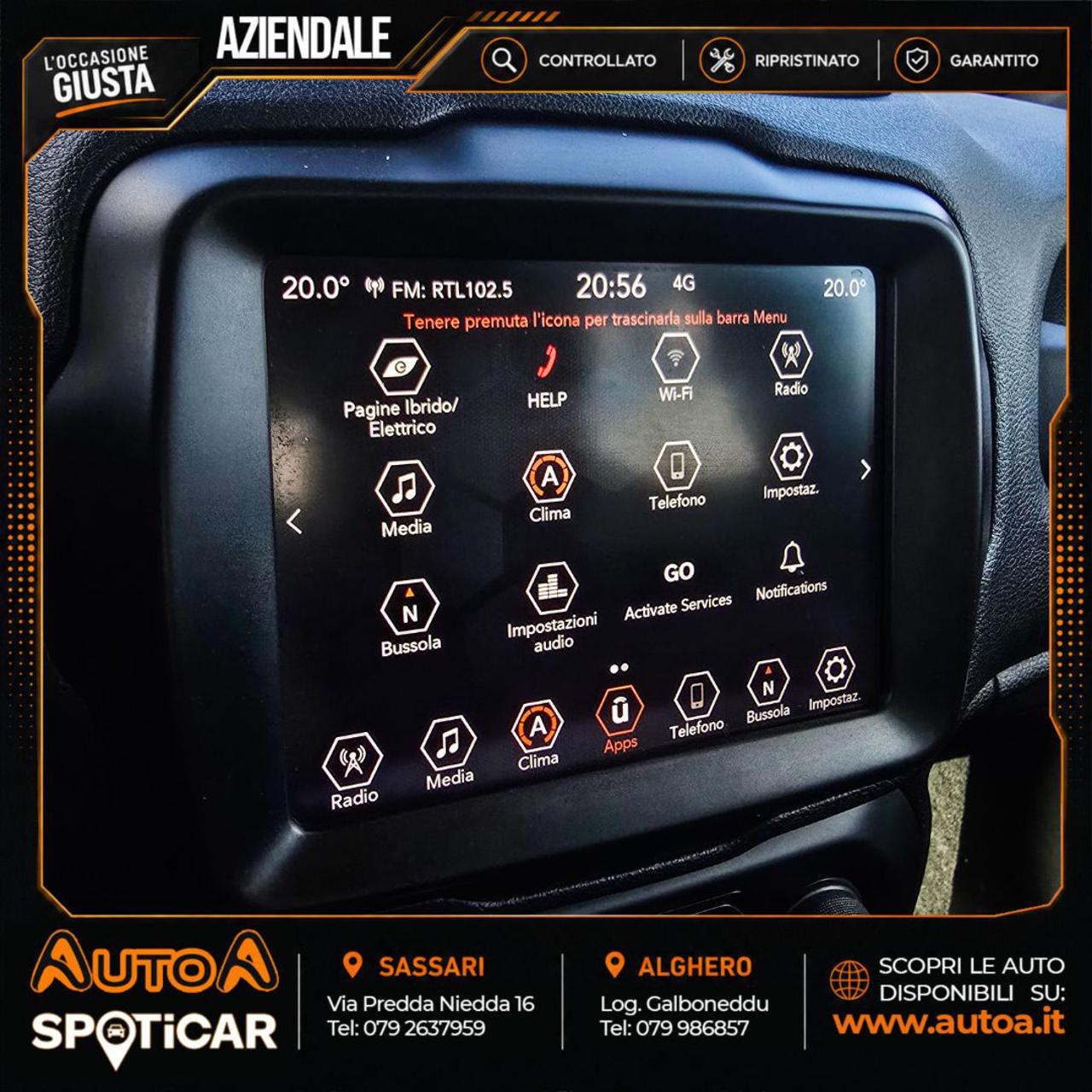 JEEP Renegade 1.3 T4 190CV PHEV 4xe AT6 Limited - 32