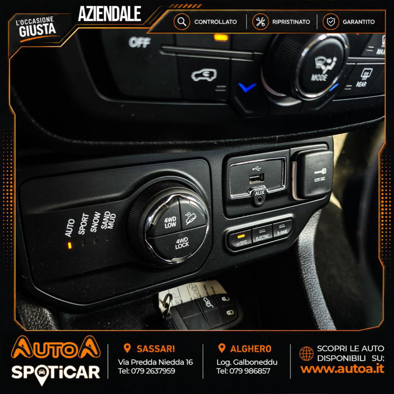 JEEP Renegade 1.3 T4 190CV PHEV 4xe AT6 Limited - 26