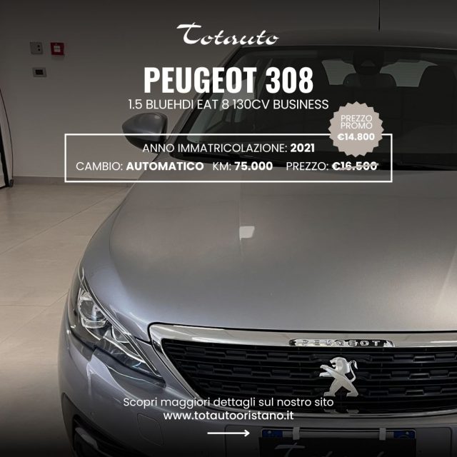 PEUGEOT 308 Argento metallizzato