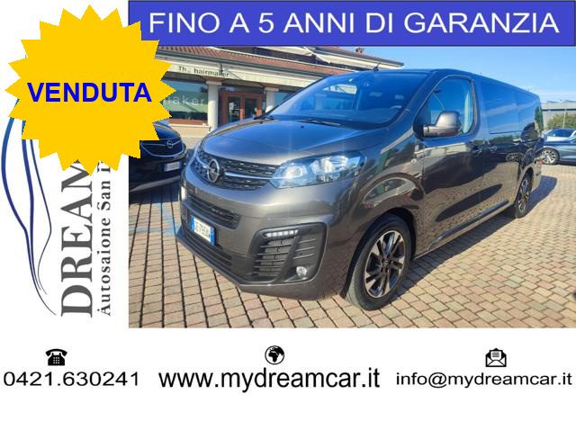 OPEL Zafira Life Grigio scuro pastello