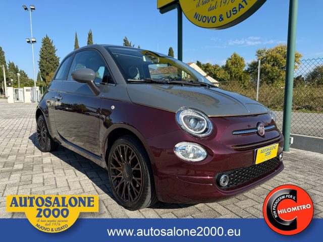 FIAT 500 bordeaux metallizzato