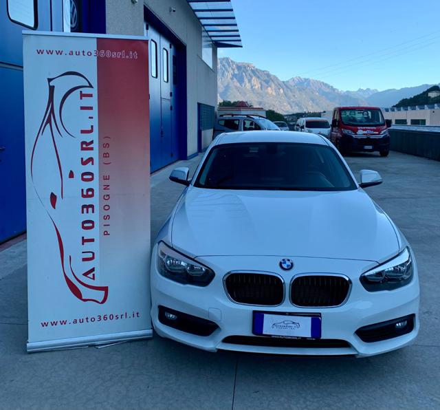 BMW 118 Bianco metallizzato