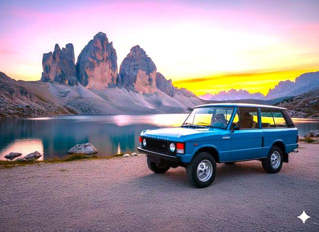 LAND ROVER Range Rover Blu pastello