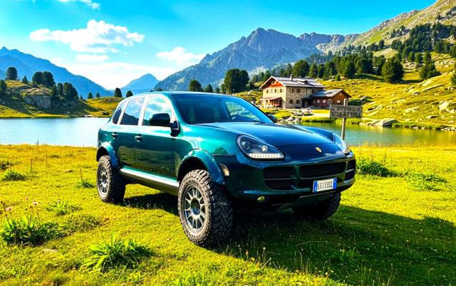 PORSCHE Cayenne Verde metallizzato