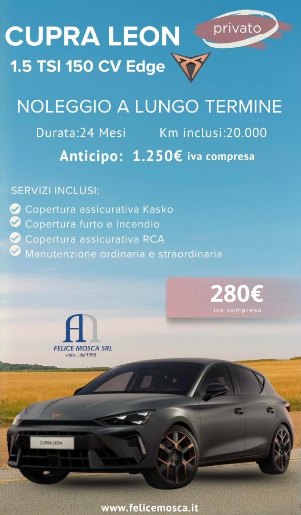 CUPRA Leon 1.5 TSI 150 CV EDGE - 1